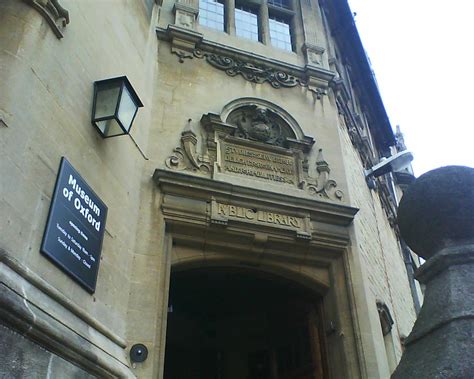 Former Public Library Now Museum Of Oxford Oxford Flickr