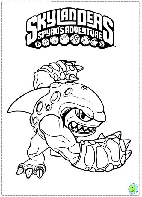 Skylanders Coloring page- DinoKids.org