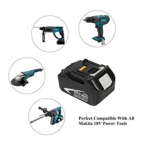 18V 6 0AH Für Makita Wechsel Akku 6000mAh BL1850 BL1860 BL 1850 B LXT