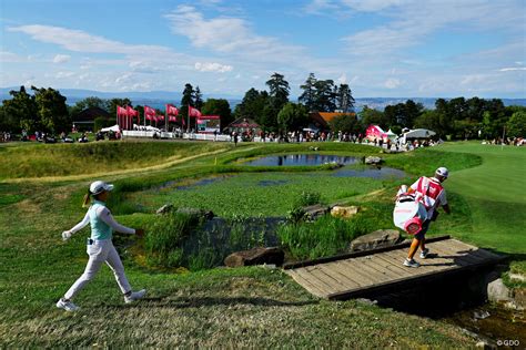 2023年 アムンディ エビアン選手権 2日目 渋野日向子GDO ゴルフダイジェストオンライン