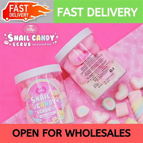 Snail Candy Scrub Jelly 300g Shopee Malaysia