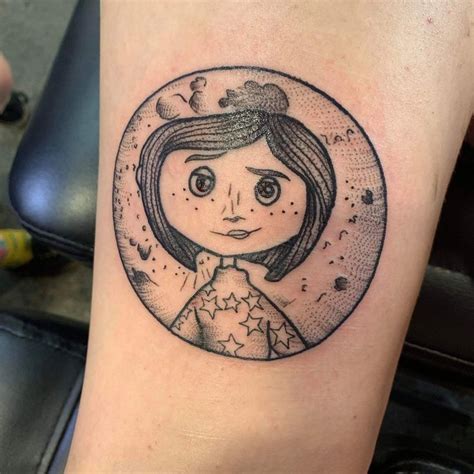 Coraline Tattoo Coraline Tattoo Doll Tattoo Cute Tattoos