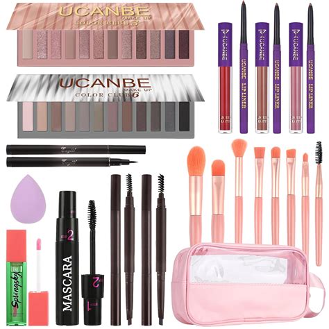 Amazon UCANBE All In One Makeup Full Kit For Women Naked Nude Eyeshadow Palette Matte