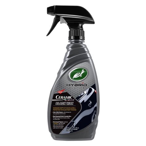 Turtle Wax Hybrid Solutions Ceramic Acrylic Black Spray Wax 53447 16 Oz