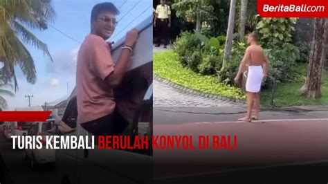 Turis Kembali Berulah Konyol Di Bali Video Dailymotion