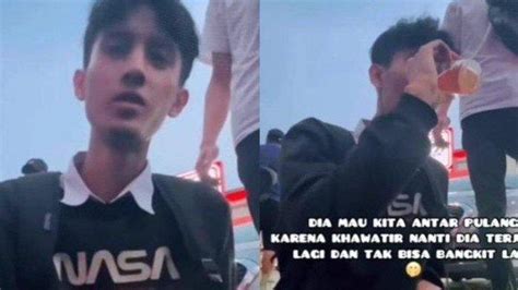 Disetting Paman Kisah Viky Siswa SMA Yang Viral Jalan Kaki 16 Km