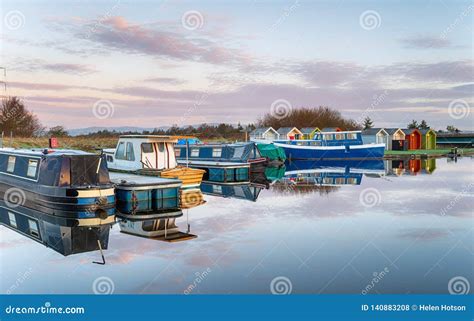 Forth and Clyde Canal stock photo. Image of reflections - 140883208