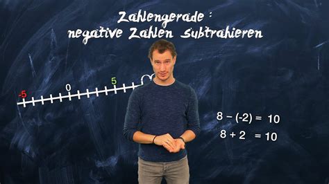 Rechnen Mit Negativen Zahlen Negative Zahlen Subtrahieren Rationale