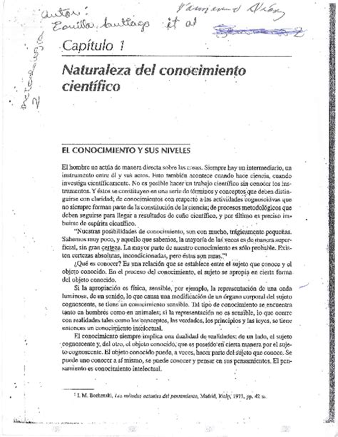 Pdf Material 1 Naturaleza Del Conocimiento Cientifico Ironesa Martes Polanco