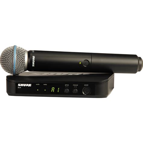 Shure BLX24 B58 Wireless Handheld Microphone System