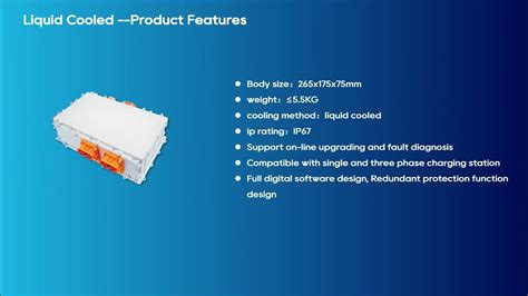 33kw Obc2kw Dcpdu Landworld Bidirectional Battery Charger Ev Small Size Dcobcpdu Dcdc