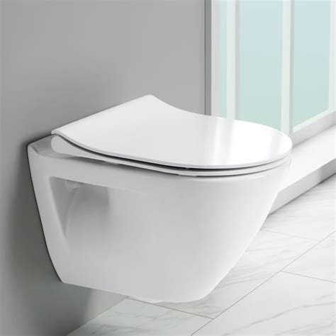 Evineo Ineo Wall Mounted Washdown Toilet Set Rimless With