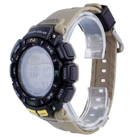 Casio Protrek Tough Solar Digital Compass Prg 240 5 Prg240 5 100m Mens