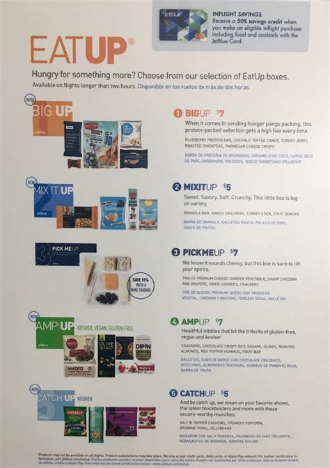 Jetblue Unveils Brand New Eatup Snack Boxes Angelina Travels