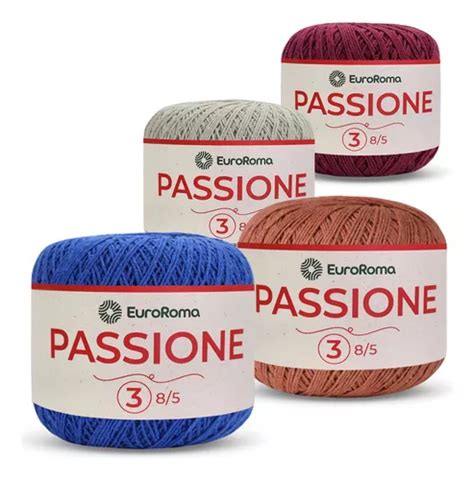 Kit Barbantes Linha Passione Euroroma M G N Mercadolivre