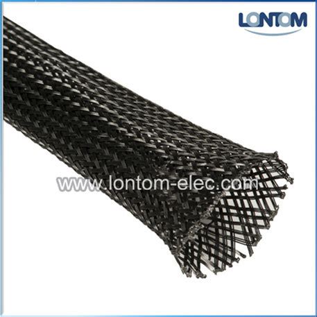 Pet Braided Expandable Sleeve For Wiring Harness Wire Cover Insulation