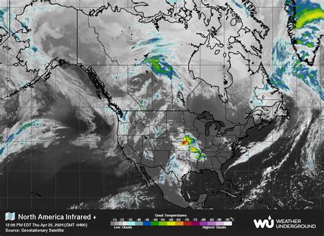 North America | Global Infrared Satellite | Satellite Maps | Weather Underground