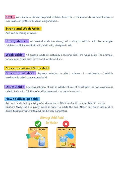 Class 10 Science Notes Chapter 2 Acid Base Salt APEX CLASSES