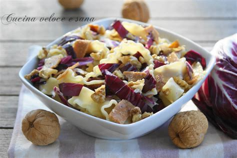 Pasta Al Radicchio E Noci Ricetta Vegana Cucina Veloce E Sana