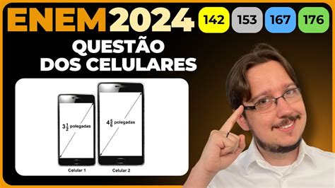 Atualmente Há Telefones Celulares Com Telas De Diversos Tamanhos - ENEM 2024 || Fração || Atualmente, há telefones celulares com telas de ...