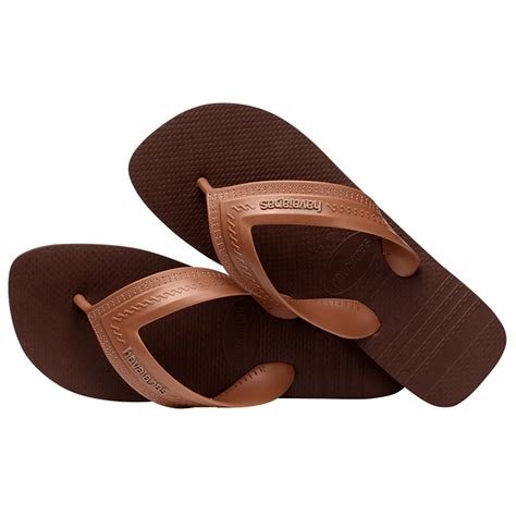 Chinelo Havaianas Hybrid Be Masculino Cafe Marrom