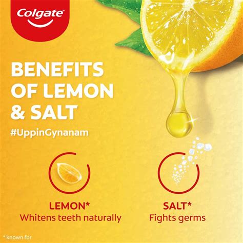 Buy Colgate Toothpaste Active Salt Lemon G Online Get Upto