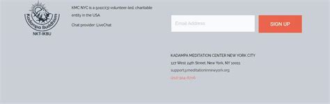 Information About Kadampa Meditation Center New York City