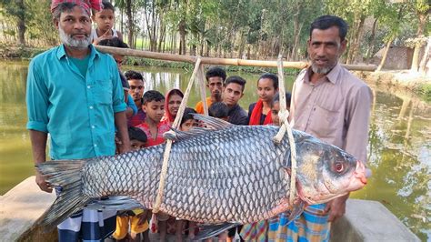 Amazing 115kg Giant Catla Fish Cutting And Cooking Ramadan Special