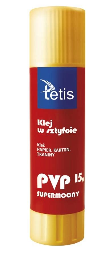 Klej W Sztyfcie Tetis 15 G PVP BG100 Supermocny 5906858018110 Cena