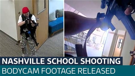 Bodycam Footage Released Of Final Moments In Nashville School Shooting