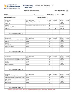 Fillable Online Usm Maine Usm Edu Sites Defaultadvisement At