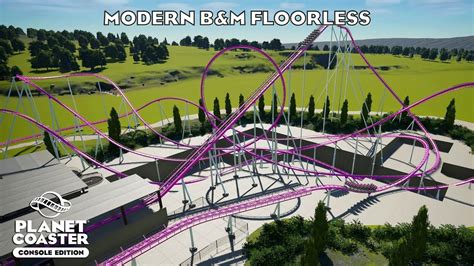 Modern B M Floorless Coaster Spotlight Planet Coaster Console Edition