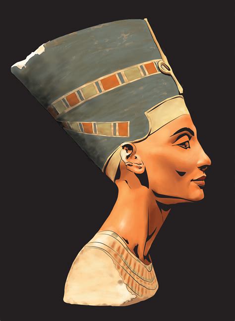 Nefertiti Bust on Behance