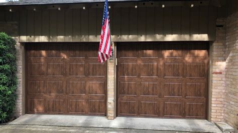 Dark Oak Woodgrain Clopay — Garage Door Repair Co