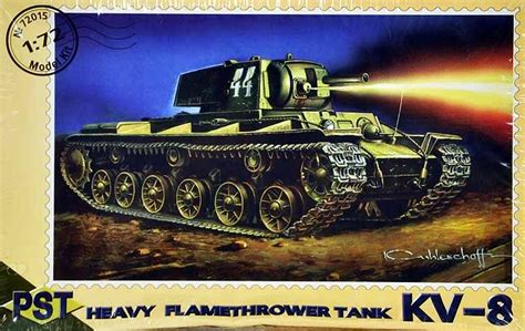 Pst Russian Kv Heavy Flamethrower Tank