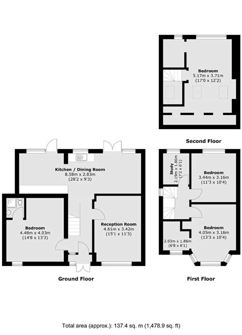 4 Bed Semi Detached House For Sale In Ravenswood Avenue Tolworth