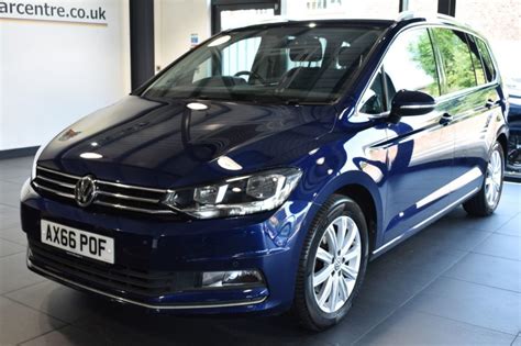 Used Blue Volkswagen Touran Mpv Sel Tsi Bluemotion Technology