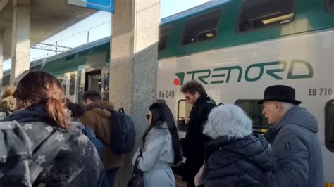 Viaggio Sul Treno TSR Di TRENORD R6 040 FN Sulla Linea S13 Da