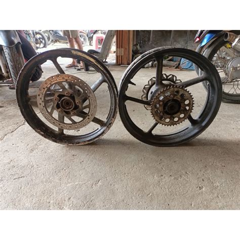 Jual Velg Racing Byson Depan Belakang Original Lepasan Shopee Indonesia