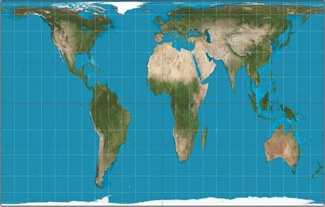 Un Nuevo Mapa Del Mundo Totalmente Diferente A Los Conocidos Es El