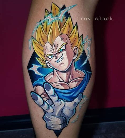 Tatuajes Vegeta para tener el super Saiyan en tu piel