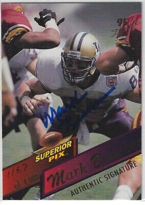 Mark Bruener Washington Huskies Football Superior Pix Auto