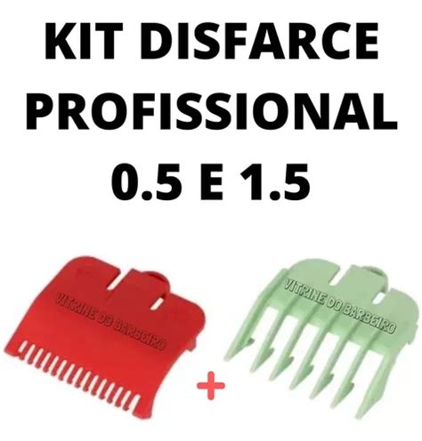 Kit Especial 2 Pentes De Disfarce 0 5 E 1 5 Para Barbearia MercadoLivre