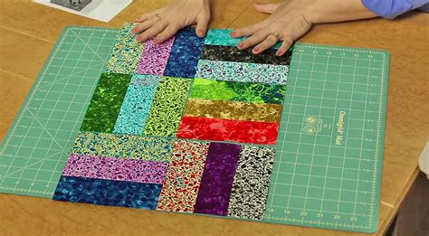 Practice An Essential Quilting Technique With The Rail Fence Quilt