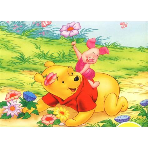 Winnie The Pooh Canvas Full Round Or Square Drill Diamond Painting