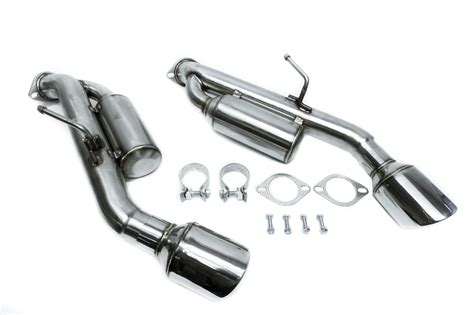 Private Label Mfg Muffler Delete Axle Back Exhaust Infiniti Q50