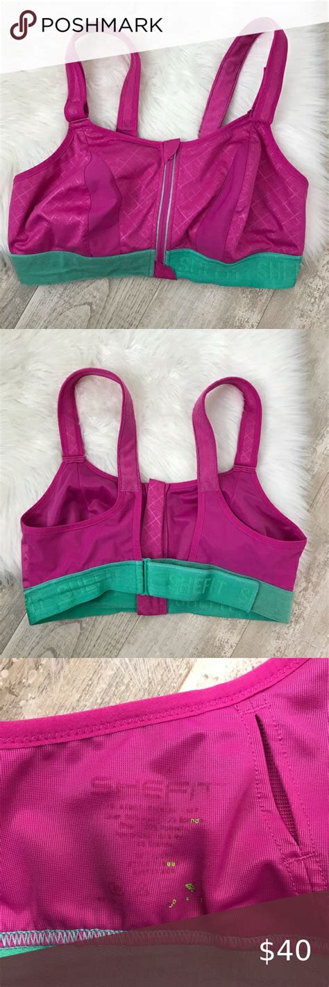 Shefit Ultimate Sports Bra Pink Adjustable Straps 1 Luxe