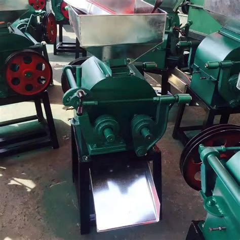 Wheat Corn Oat Double Rollers Pressing Machine Oat Flakes Making