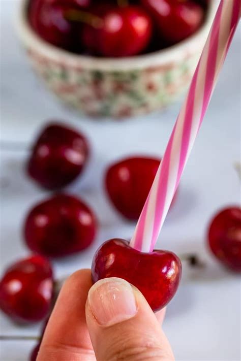 How To Pit Cherries Without A Cherry Pitter Artofit