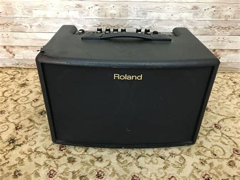 Used Roland Ac 60 Acoustic Chorus Solid State Guitar Amp Reverb